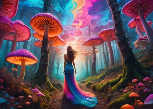 Alipson Puzzle Forest Whimsy -  Teile