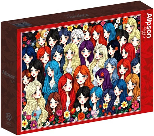 Alipson Puzzle dames Secret Garden - puzzle 1000 pièces jeu-2