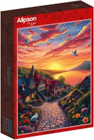Alipson Puzzle legpuzzel Lake View - 500 stukjes multicolor-2