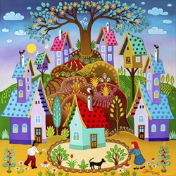 Alipson Puzzle jardin magique - jeu de puzzle 1000 pièces
