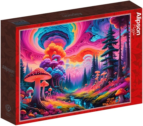 Alipson Puzzle Pilzwald - 1000 Teile-2