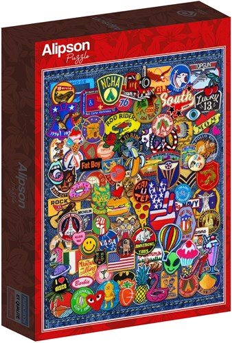 Alipson Puzzle Patch Crazy - 1000 Teile-2