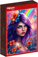 Alipson Puzzle Rainbow Girl -  Teile-2