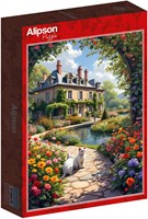 Alipson Puzzle arche fleurie cottage - puzzle pour enfants-2