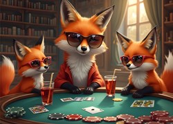 Alipson Puzzle puzzle The Foxes' Bluff - 500 pièces de plaisir