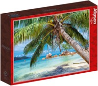 Alipson Puzzle Tropischer Strand - 1000 Teile-2