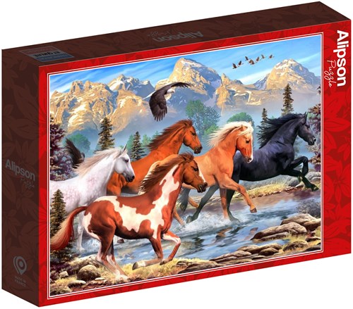 Alipson Puzzle Wild and Free -  Teile-2