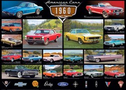 Eurographics puzzel American Cars of the 1960s - 1000 stukjes