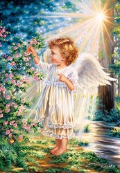 Castorland puzzle An Angel's Touch - 1000 pièces art