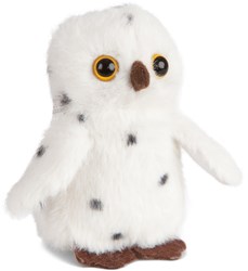 Living Nature knuffel sneeuwuil Mini Buddies pluche speelgoed