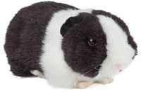 Living Nature peluche Cochon d'Inde Noir - jouet en peluche