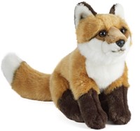 Living Nature peluche renard grand - jouet réaliste