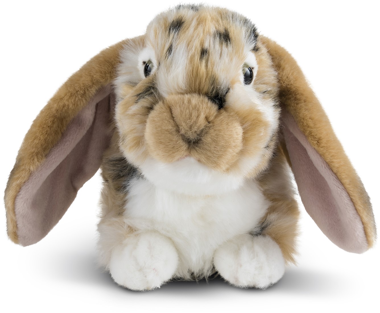 Living Nature Peluche Lapin Hollandais aux Oreilles Tombantes Marron 30 cm