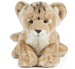 Living Nature peluche lionceau - jouet en peluche réaliste - 35 cm