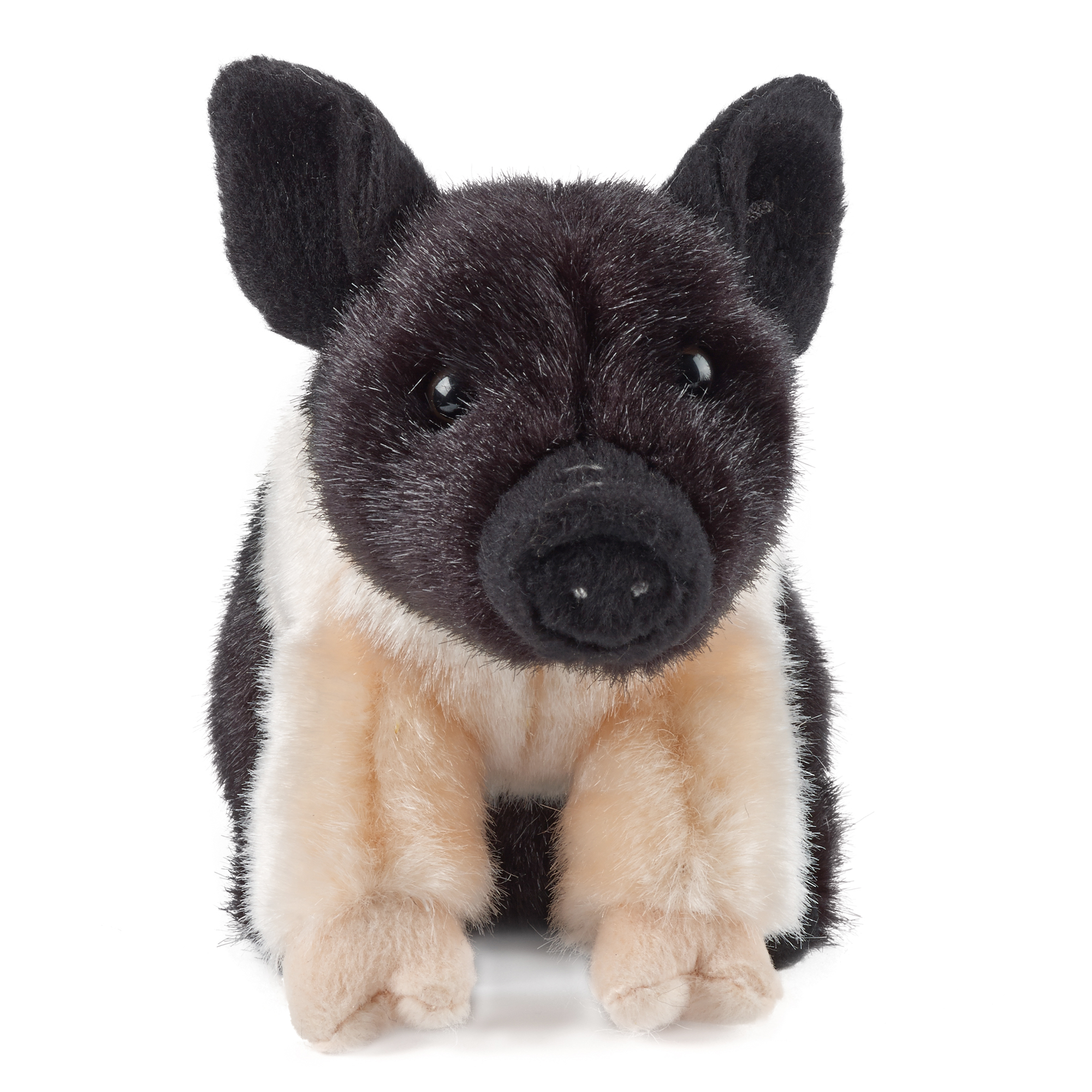 Living Nature Peluche Cochon Noir Rose