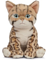 Living Nature peluche chaton du Bengale 16cm peluche chat
