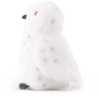 Living Nature chouette blanche peluche - jouet en peluche hibou petit-2