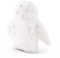 Living Nature chouette blanche peluche - jouet en peluche hibou petit-3