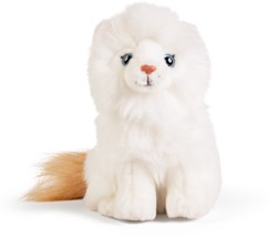 Living Nature chat en peluche Ragdoll chaton assis jouet câlin