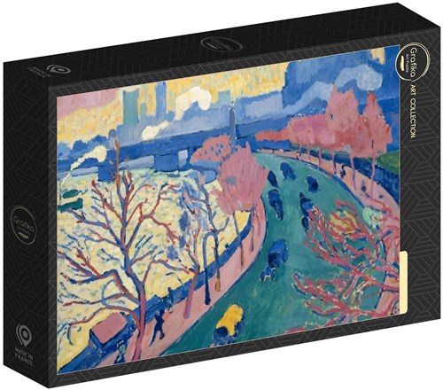 Grafika puzzle André Derain Charing Cross Bridge 500 pièces art-2