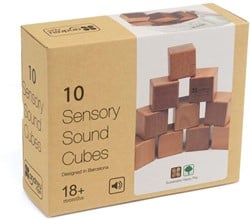 Andreu Toys ANDREU - 10 sensorische geluidsblokken