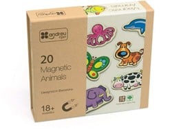 Andreu Toys ANDREU - 20 magnetische dieren