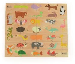 Andreu Speelgoed ANDREU - Dieren puzzel domino
