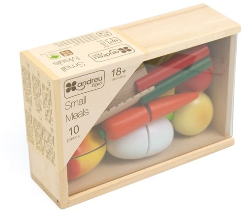 Andreu Toys jouet éducatif petits repas carton multicolore-2