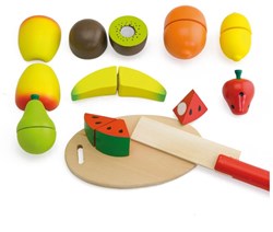 Andreu Toys educatief spel - Maaltijden Fruiten karton speelgoed