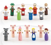 Andreu Toys magnetisch speelgoed theater karton educatief