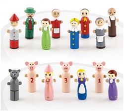 Andreu Toys magnetisch speelgoed theater karton educatief