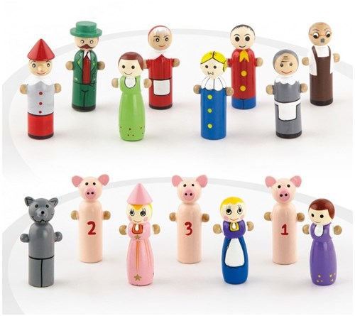 Andreu Toys magnetisch speelgoed theater karton educatief
