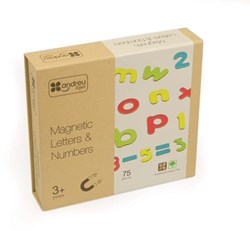 Andreu Toys ANDREU - Lettres et chiffres magnétiques