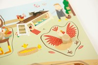 Andreu Toys ANDREU - Puzzle Ferme Pastel-2