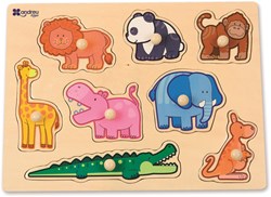 Andreu Toys ANDREU - Puzzel - Jungle Dieren