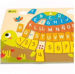 Andreu Toys ANDREU - Puzzel - Schildpad