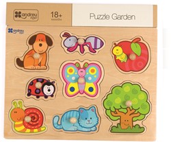 Andreu Toys ANDREU - Puzzle Garden