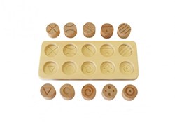 Andreu Toys sensorisch speelgoed - educatieve cilinders multicolor