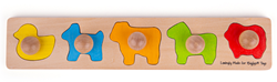 Bigjigs Dieren Wedstrijdbord