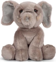 Tobar peluche éléphant d'Afrique jouet éducatif doux 23cm