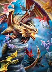 Eurographics puzzel Dragon Clan - Anne Stokes - 1000 stukjes