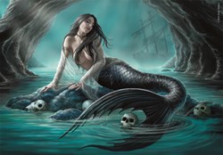 Clementoni puzzle 1000 pièces Anne Stokes Siren's Lament boîte compacte