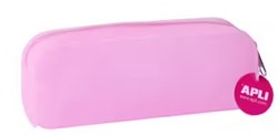 APLI Kids etui glitter fuchsia - siliconen etui voor kinderen
