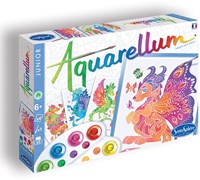Sentosphère aquarel schilderen draken set voor kinderen - creatieve hobby