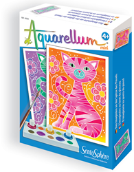 Sentosphère schilderen Aquarellum Mini katten creatieve set