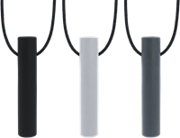 ARK Therapeutic kauwketting bijt tube speelgoed lichtgrijs standaard Slanke, holle kauwketting met een extra zachte, meegevende kauwstructuur.-2