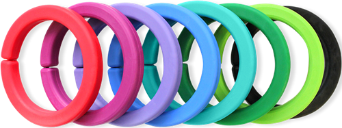 ARK Therapeutic bracelet à mâcher jouet sensoriel lavande XXT très ferme Gladde kauwarmband om te draaien om de pols, alternatief voor kauwen op mouwen, voor kinderen en volwassenen.-2
