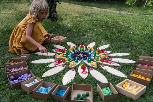 Grapat jouet en bois Petals platform - jeu libre-3