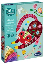 Sentosphère borduurset dieren - creatieve knutselset voor kinderen