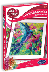 Sentosphère Diamond Canvas schilderij kolibrie knutselset voor kinderen